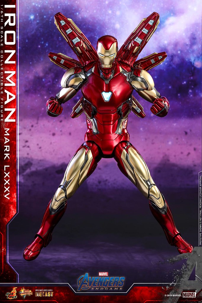 Hot toys Avengers Endgame Iron Man Mark 85 1/6 Scale Figure