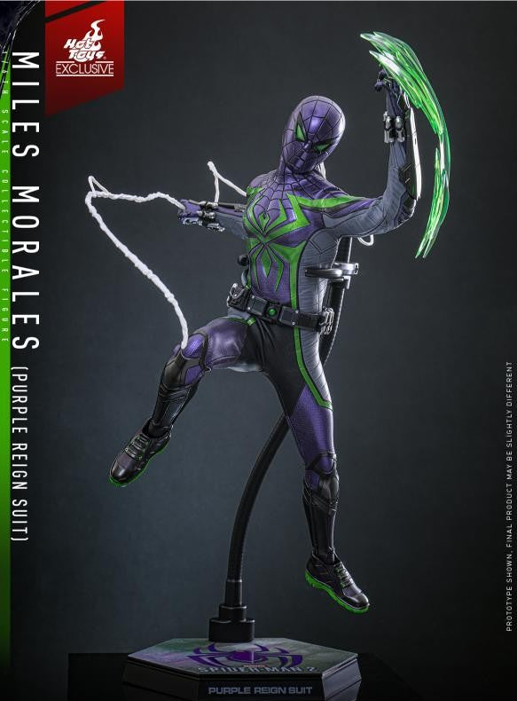 Hot Toys Marvel-Spider-Man 2:Miles Morales (Purple Reign Suit