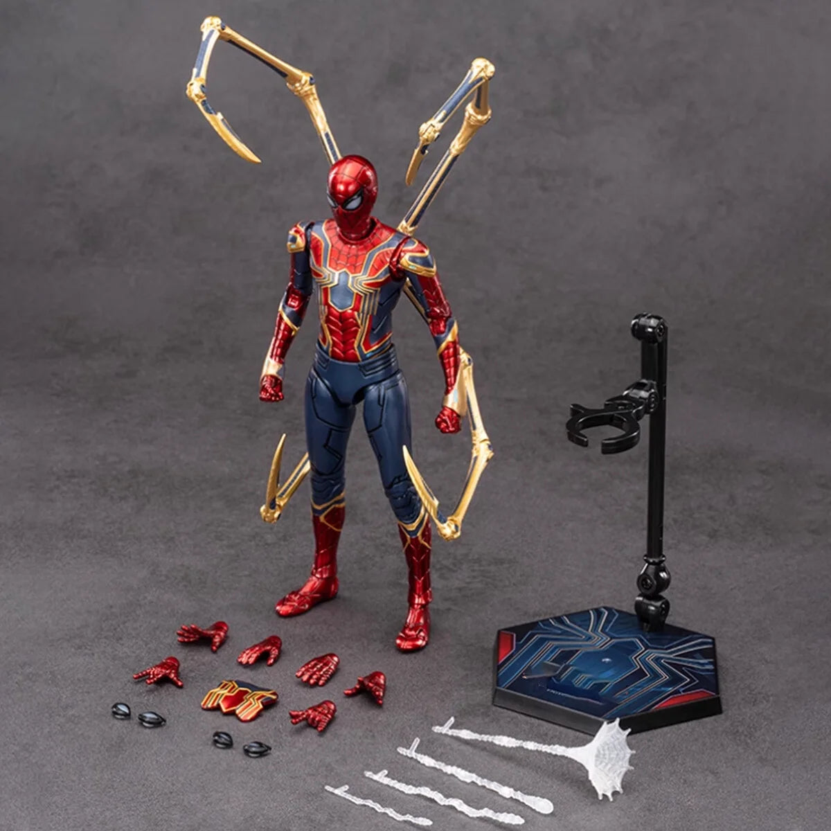 ZD Toys Spider-Man Iron Spider 1/10 Scale Action Figure – Mint