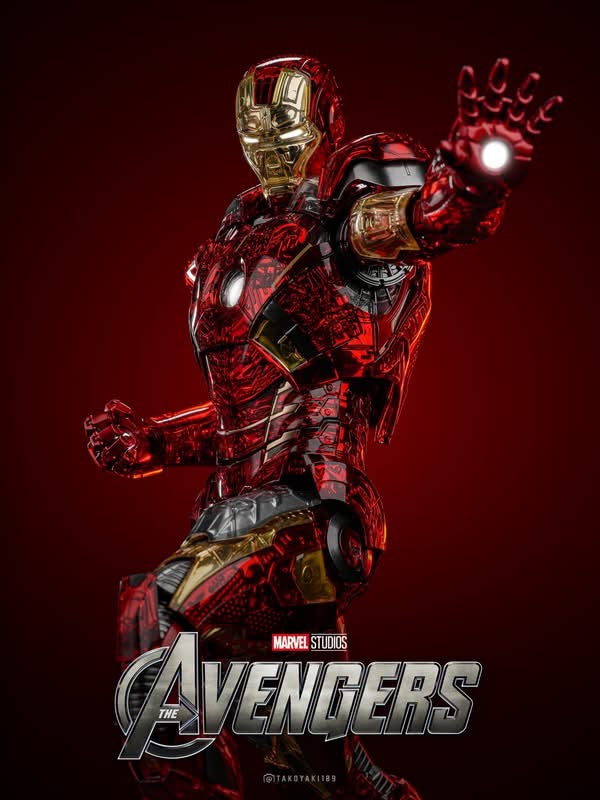 Hot Toys The Avengers: Iron Man Mark VII 1/6th scale (Exo-Chrome