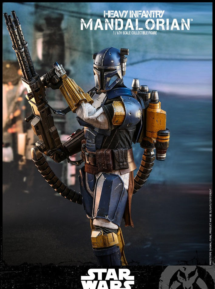 Hot Toys Star Wars-Star Wars The Mandalorian Heavy Mandalorian TMS010 1/6 Scale Figure