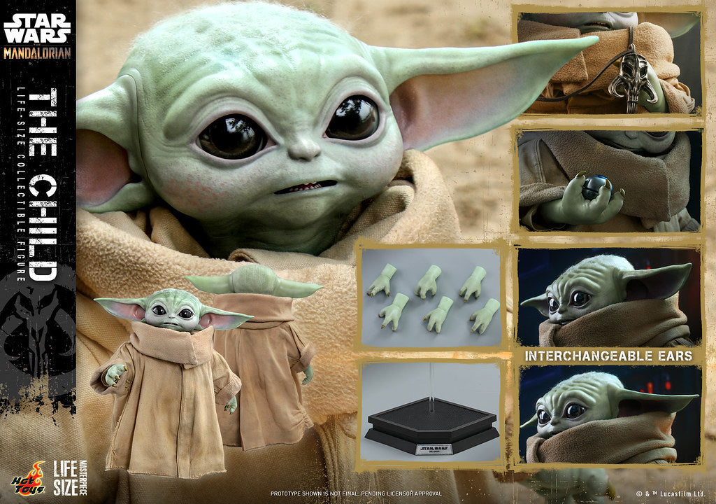 Hot Toys The Child Grogu Star War The Mandalorian LMS013 1/1 Scale Figure