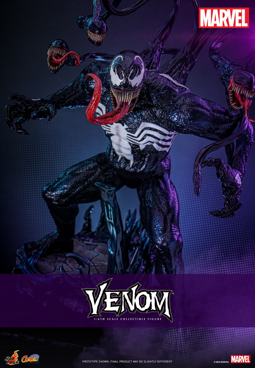 Hot Toys Venom Hot Toys Marvel Comics CMS023 1/6 Scale Figure