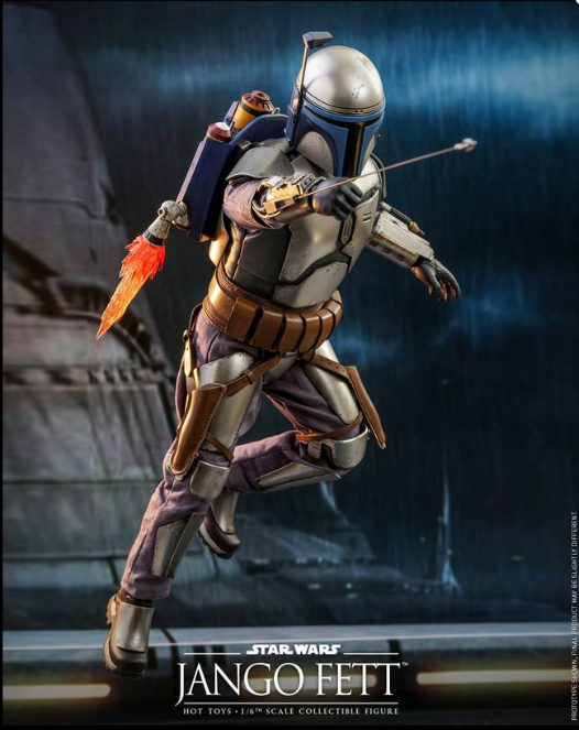 Hot Toys Jango Fett Hot Toys Star Wars II : Attack Of The Clones MMS589 1/6 Scale Figure