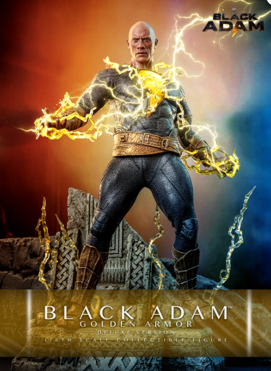 Hot Toys Black Adam (Golden Armor) DX31 1/6 Scale Figure