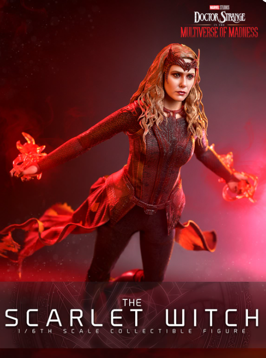 Hot Toys Scarlet Witch Hot Toys Doctor Strange : Multiverse Of Madness MMS652 1/6 Scale Figure