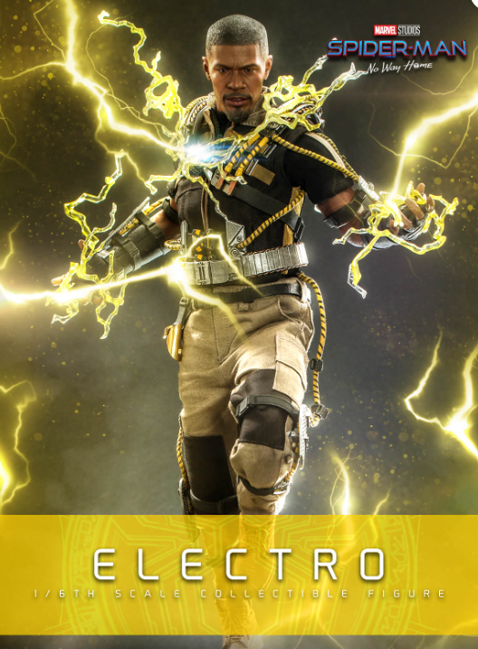 Hot Toys Electro Hot Toys Spider-Man : No Way Home MMS644 1/6 Scale Figure