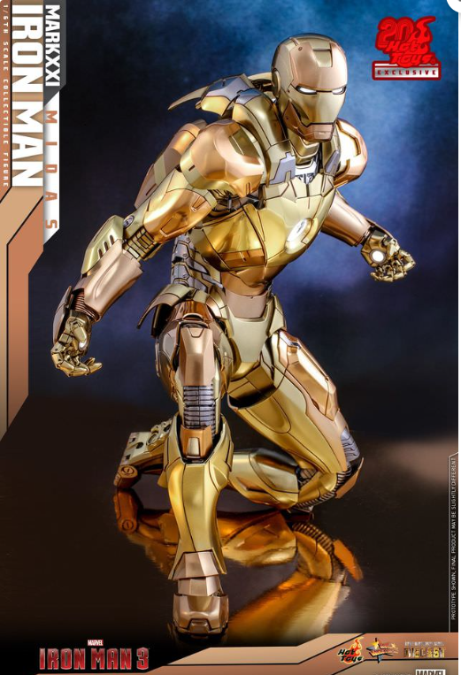 Hot Toys Mark XXI Midas Hot Toys D36 Iron Man 3 MMS586 1/6 Figure