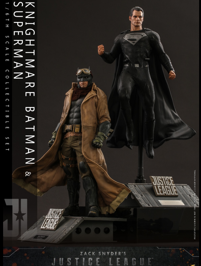 Hot Toys DC Zack Snyder Justice League Knightmare Batman and Superman Collectibles Set TMS038 1/6 Figure