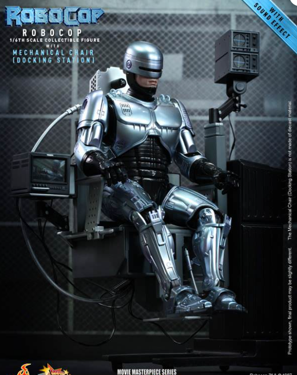 Hot Toys D05 Robocop w/ Mechanical Chair MMS203 1/6 Scale Figure