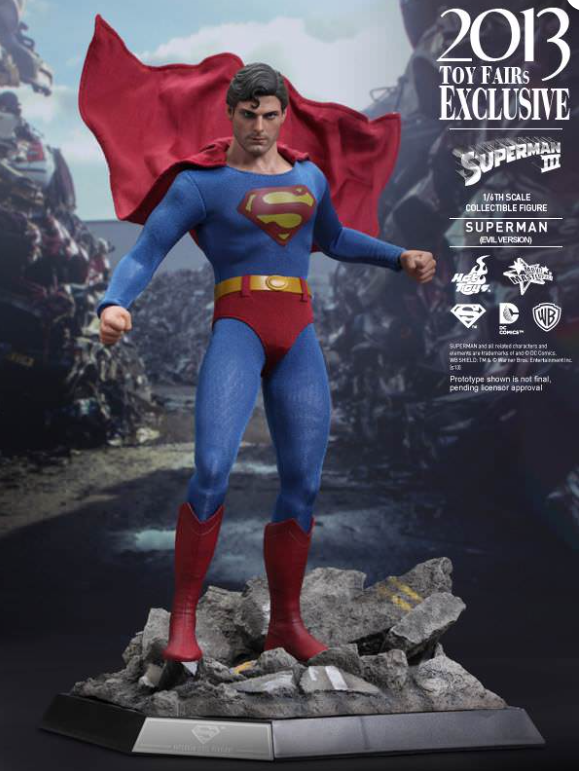 Hot Toys Evil Superman Hot Toys Superman 3 MMS207 1/6 Scale Figure