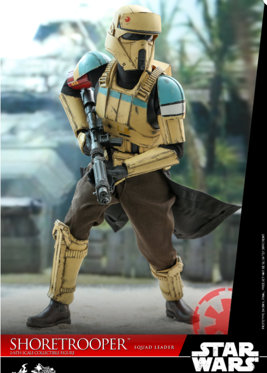 Hot Toys Rogue One – Shoretrooper Squad Leader Hot Toys Star Wars MMS592 1/6 Figure