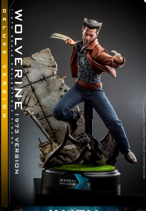 Hot Toys Wolverine (1973) Hot Toys X-Men : Days of Future Past MMS660 1/6 Scale Figure