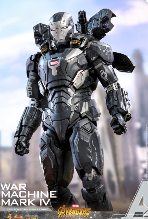 Hot Toys Infinity War – War Machine Mark IV Hot Toys D26 Avengers MMS499 1/6 Figure