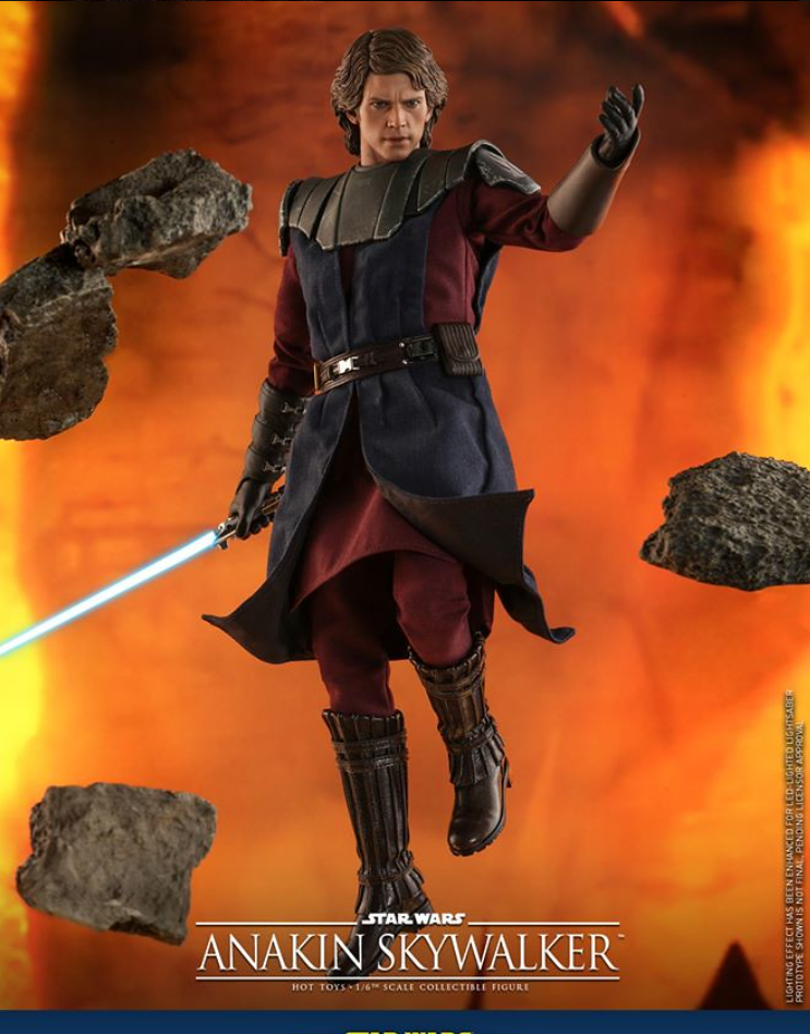 Hot Toys Anakin Skywalker Hot Toys Star Wars The Clone Wars TMS019 1/6 Scale Figure