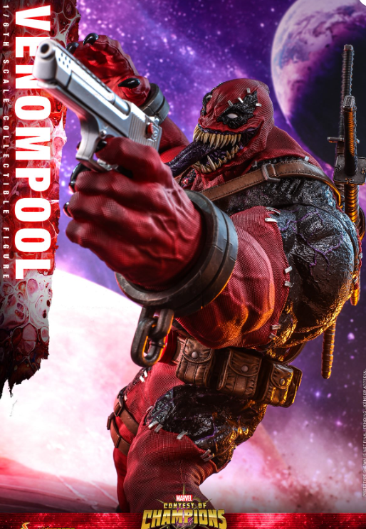 Hot Toys Venompool Hot Toys Marvel Contest Of Champions VGM35 1/6 Scale Figure