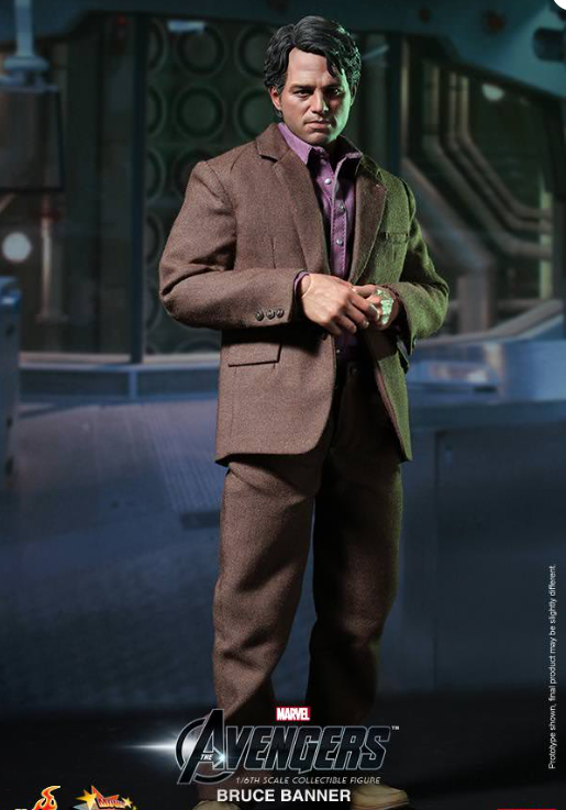 Hot Toys Bruce Banner Hot Toys Avengers MMS229 1/6 Scale Figure
