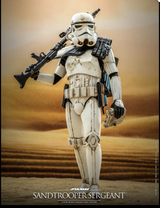 Hot Toys Sandtrooper Sergeant Hot Toys Star Wars IV MMS721 1/6 Scale Figure