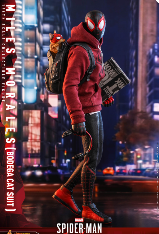 Hot Toys Miles Morales Bodega Cat Suit Hot Toys Marvel’s Spider-Man VGM50 1/6 Scale Figure