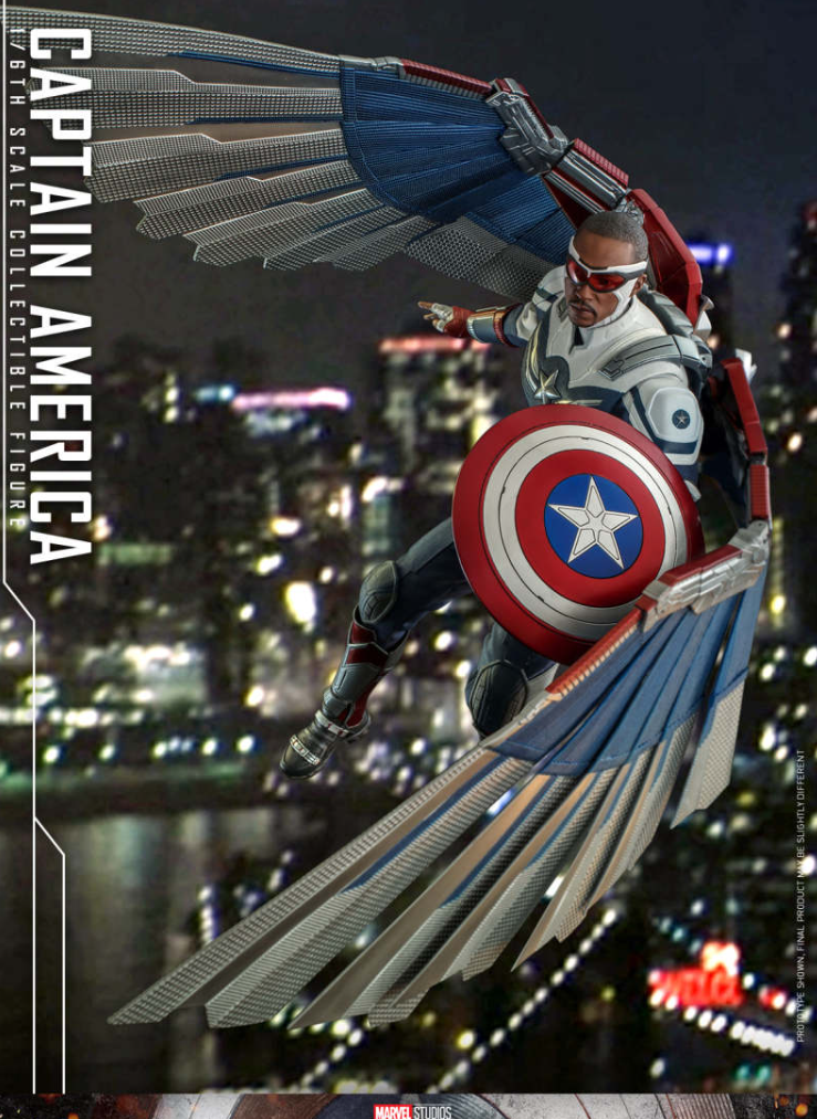 Hot Toys Captain America Hot Toys Marvel The Falcon and the Winter Soldier TMS040 1/6 Scale Figure