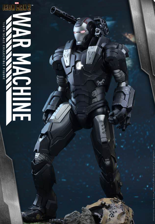Hot Toys War Machine Hot Toys D13 Iron Man 2 MMS331 1/6 Scale Figure