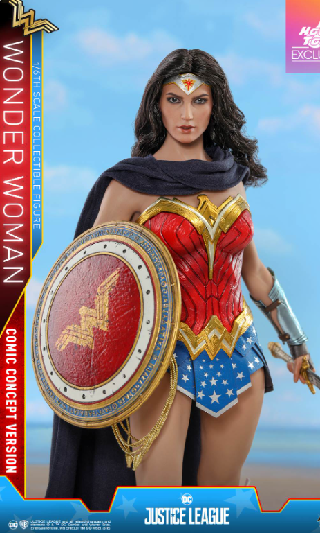 Hot Toys Wonder Woman (Comic Concept) Hot Toys Justice League MMS506 1/6 Scale Figure