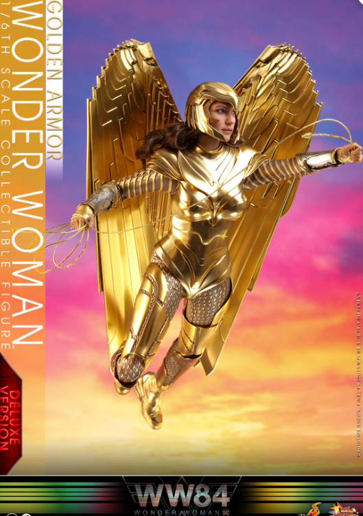 Hot Toys Golden Armor Hot Toys Wonder Woman 1984 MMS578 1/6 Scale Figure