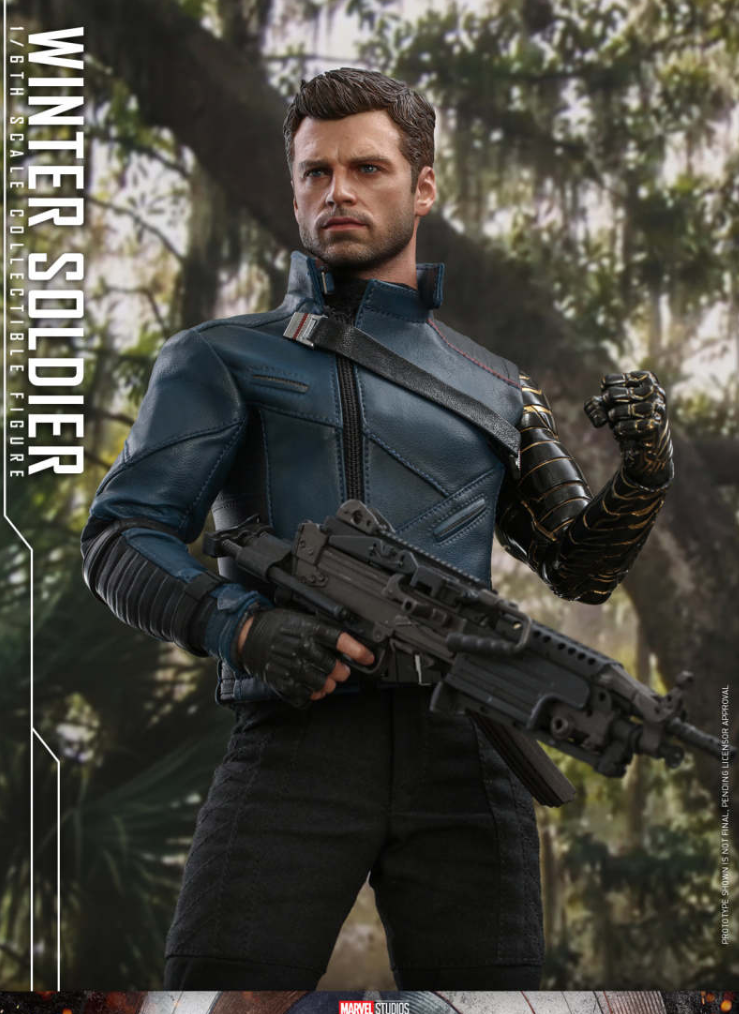 Hot Toys Bucky Barnes Hot Toys The Falcon and The Winter Solider TMS039  1/6 Scale Figure