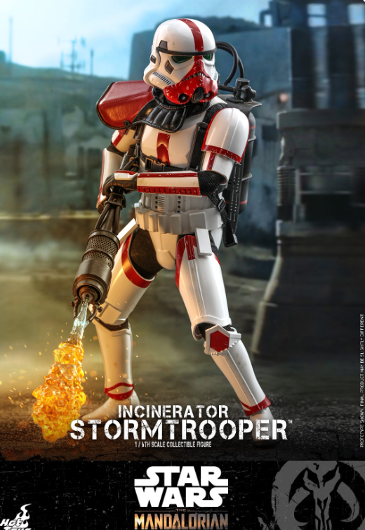 Hot Toys Incinerator Stormtrooper Hot Toys Star Wars The Mandalorian TMS012 1/6 Scale Figure