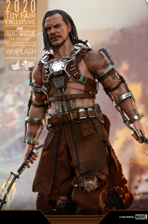 Hot Toys Whiplash Hot Toys Iron Man 2 MMS569 1/6 Scale Figure