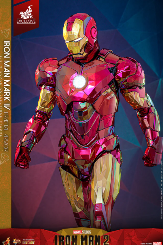 Hot Toys Mark IV (Fractal Armor) Hot Toys D70 Iron Man 2 MMS792 1/6 Scale Figure