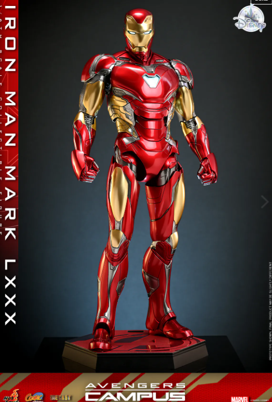 Hot Toys Mark LXXX Hot Toys D60 Iron Man CMS018 1/6 Scale Figure