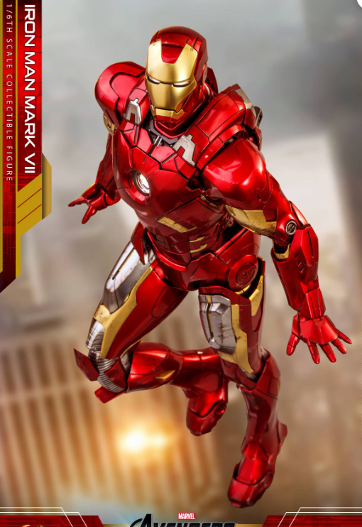Hot Toys Iron Man Mark VII Hot Toys D27 The Avengers MMS500 1/6 Scale Figure