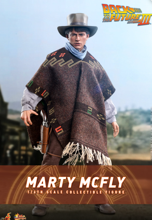 Hot Toys Marty Mcfly Hot Toys Back To The Future 3 MMS616 1/6 Scale Figure