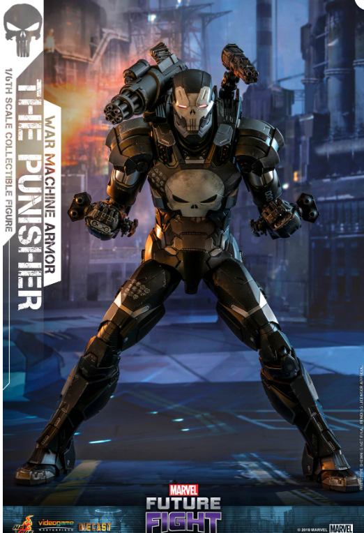 Hot Toys The Punisher (WM Armor) Hot Toys D28 Marvel Future Fight VGM33 1/6 Scale Figure