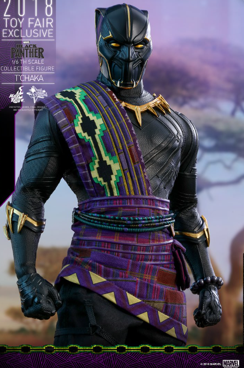 Hot Toys T’Chaka Hot Toys Black Panther MMS487 1/6 Scale Figure