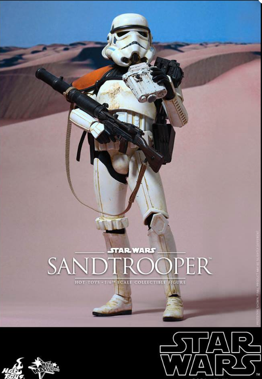 Hot Toys Sandtrooper Hot Toys Star Wars IV MMS295 1/6 Scale Figure