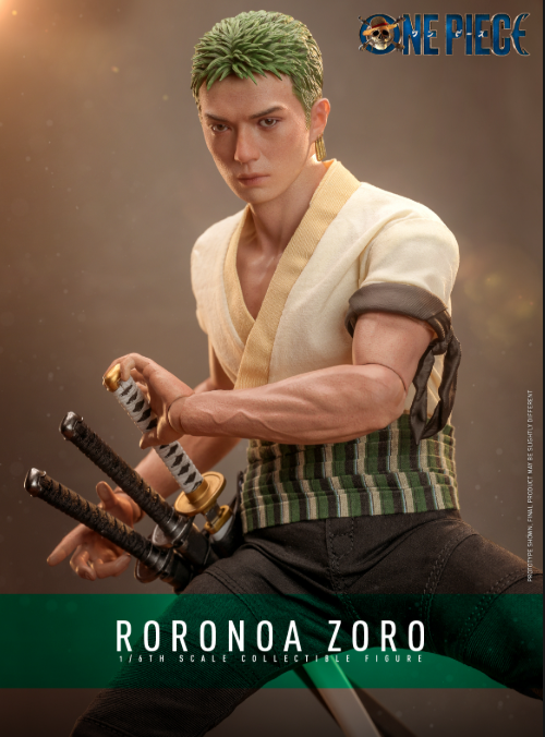 Hot Toys Roronoa Zoro Hot Toys One Piece TMS110 1/6 Scale Figure