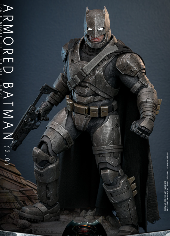 Hot Toys Armored Batman 2.0 Hot Toys Batman v Superman: Dawn of Justice MMS742 1/6 Scale Figure