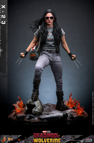 Hot Toys X23 Hot Toys Marvel Deadpool and Wolverine MMS781 1/6 Scale Collectible Figure