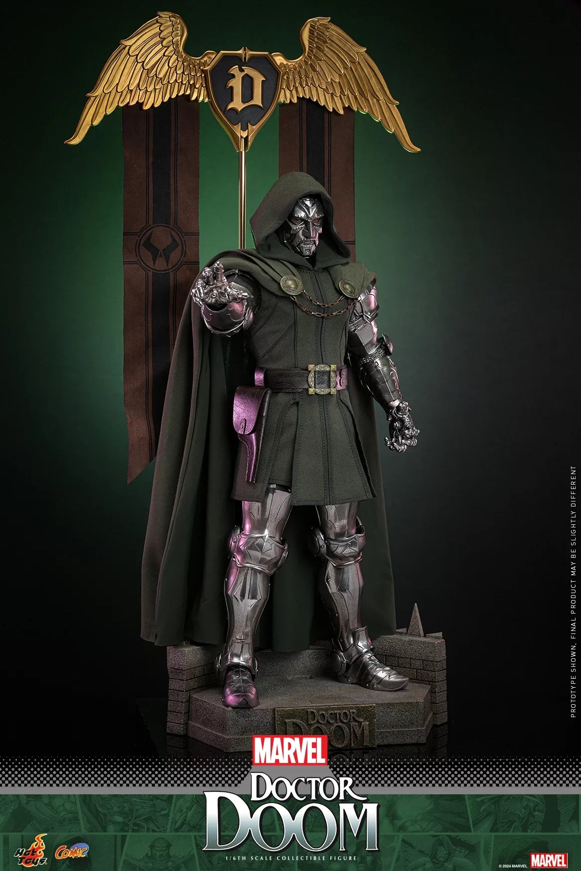 Hot Toys Doctor Doom Hot Toys Marvel Comics CMS022 1/6 Scale Figure