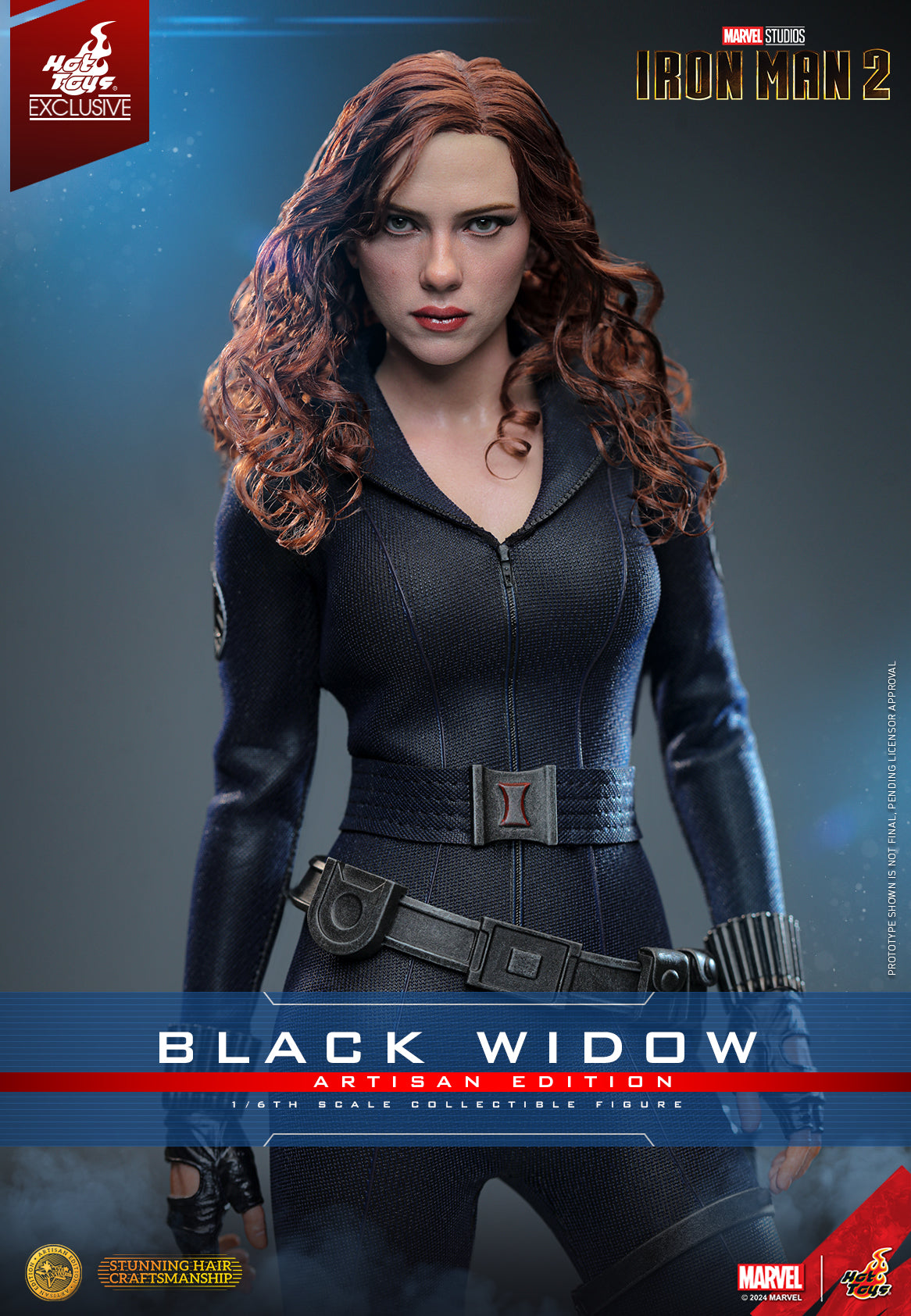 Hot Toys Black Widow (Artisan Edition) Hot Toys Iron Man 2 MMS757 1/6 Scale Figure
