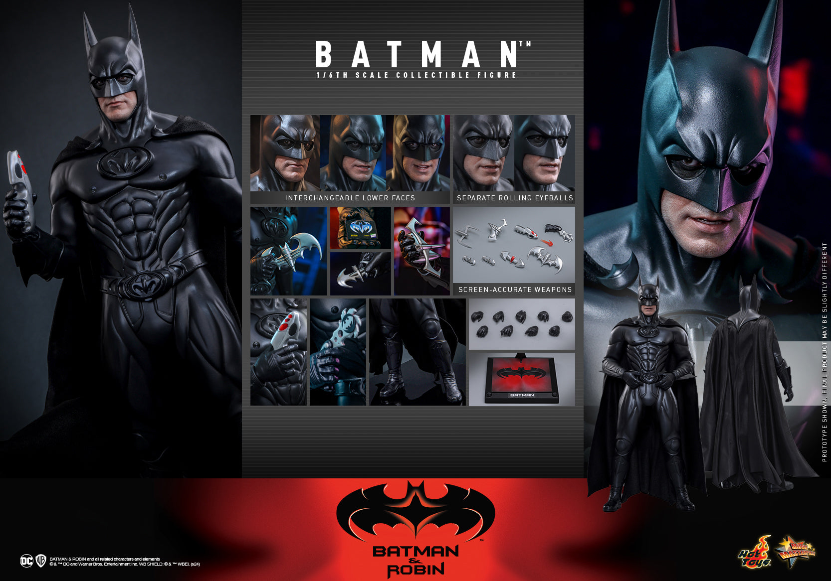 Hot Toys Batman Hot Toys Batman & Robin MMS786 1/6th scale Collectible Figure