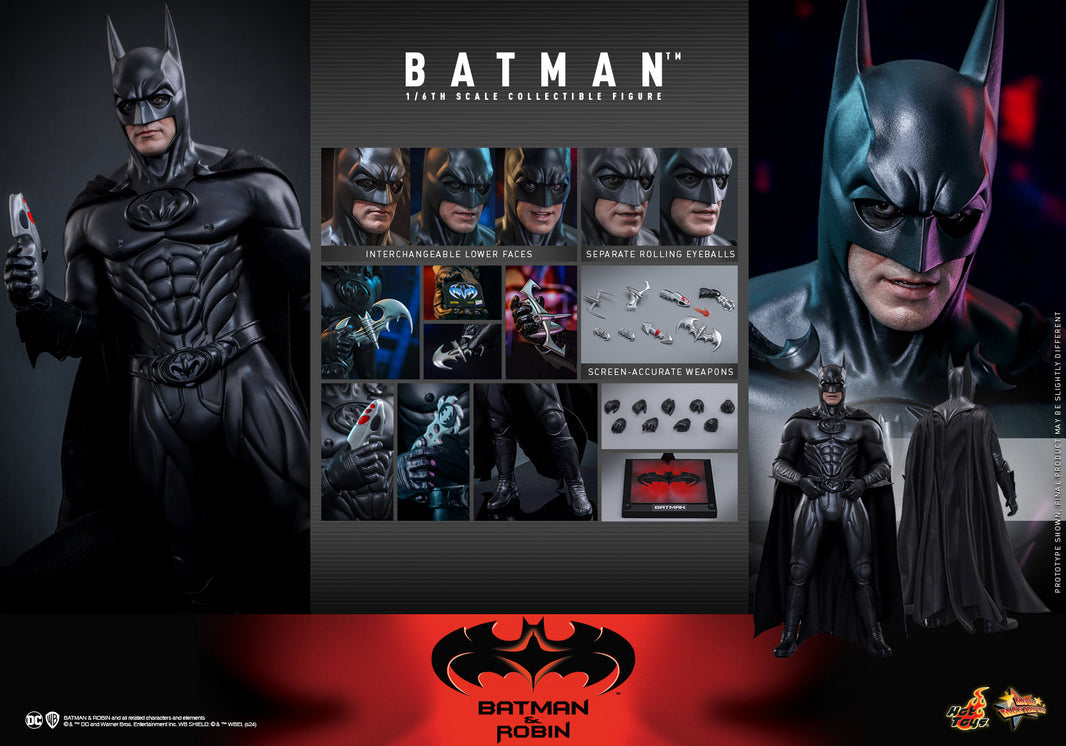 Hot Toys Batman Hot Toys Batman & Robin MMS786 1/6th scale Collectible Figure