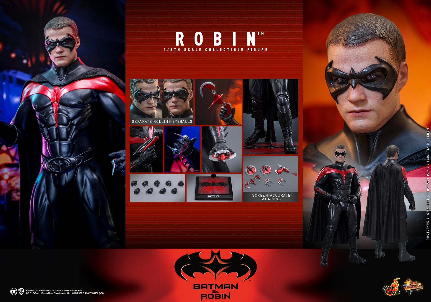 Hot Toys Robin Hot Toys Batman & Robin MMS787 1/6th scale Collectible Figure