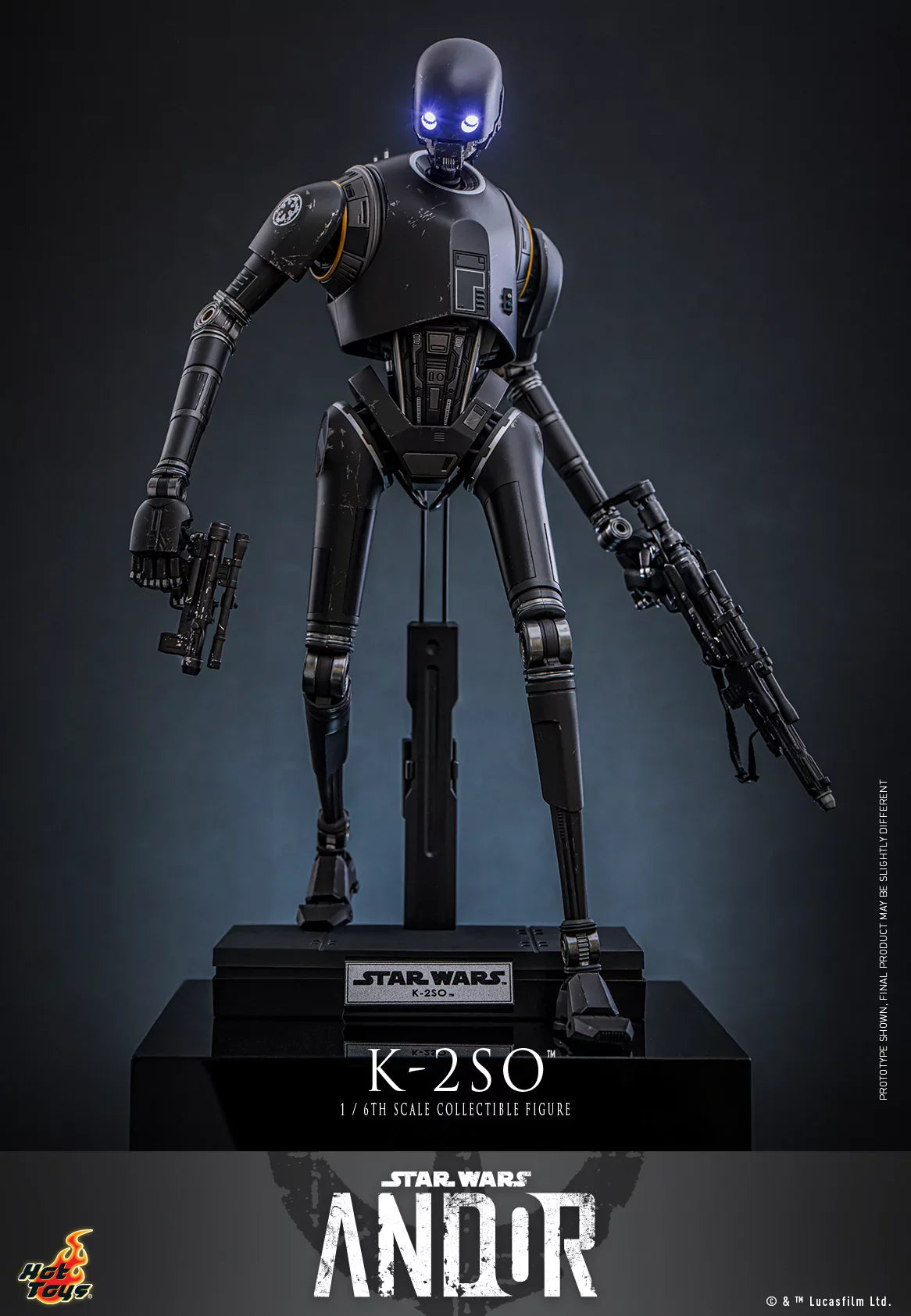 Hot Toys K-2SO Hot Toys Star Wars:Andor TMS156 1/6 Scale Collectible Figure