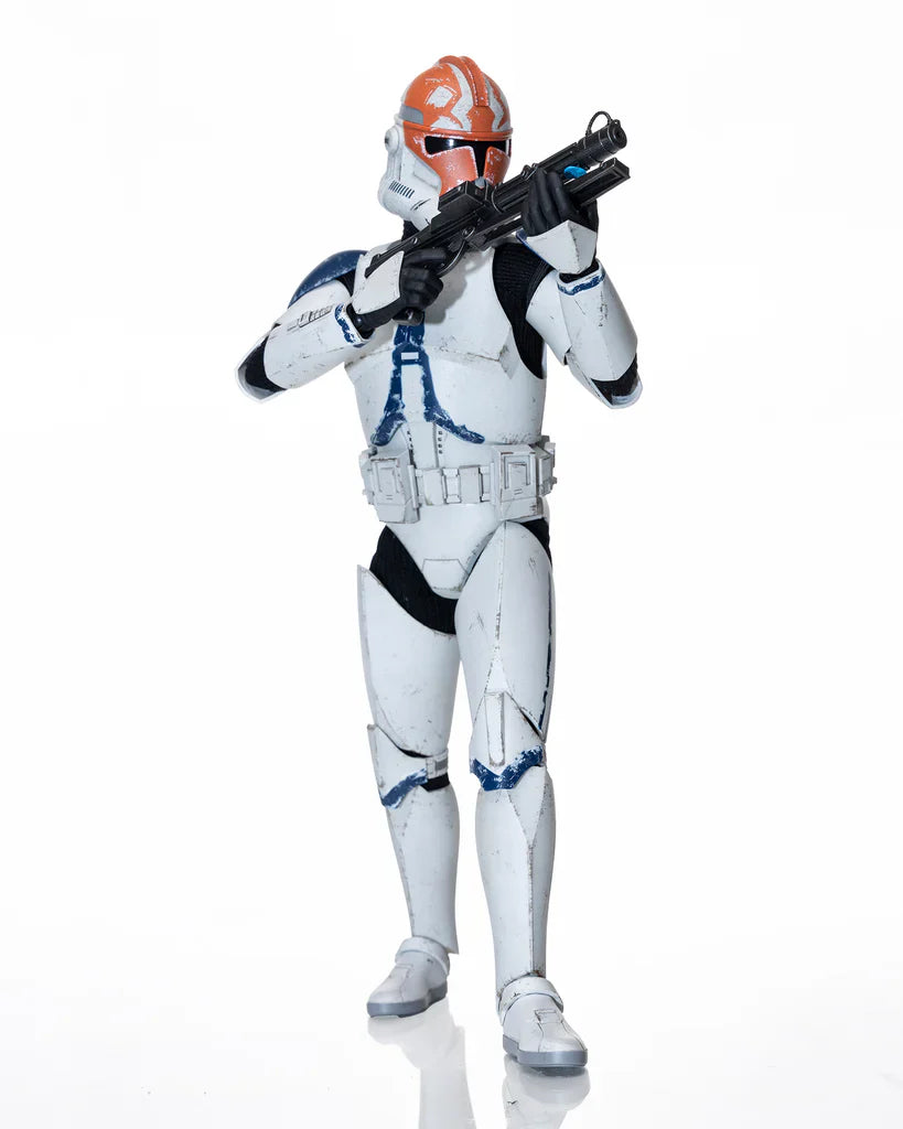 Hot Toys Star Wars The Clone Wars 501st Battalion Clone Trooper Deluxe Edition TMS023 1/6 Scale Figure