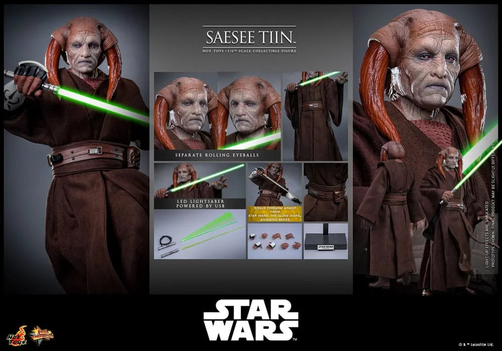 Hot Toys Saesee Star Wars Episode III: Revenge of the Sith MMS820 1/6 Scale Figure