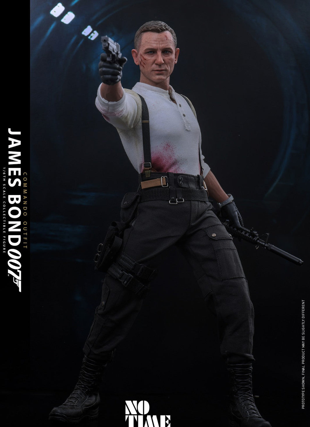 Hot Toys No Time To Die-No Time To Die James Bond (Commando Outfit) MMS804 1/6 Scale Figure