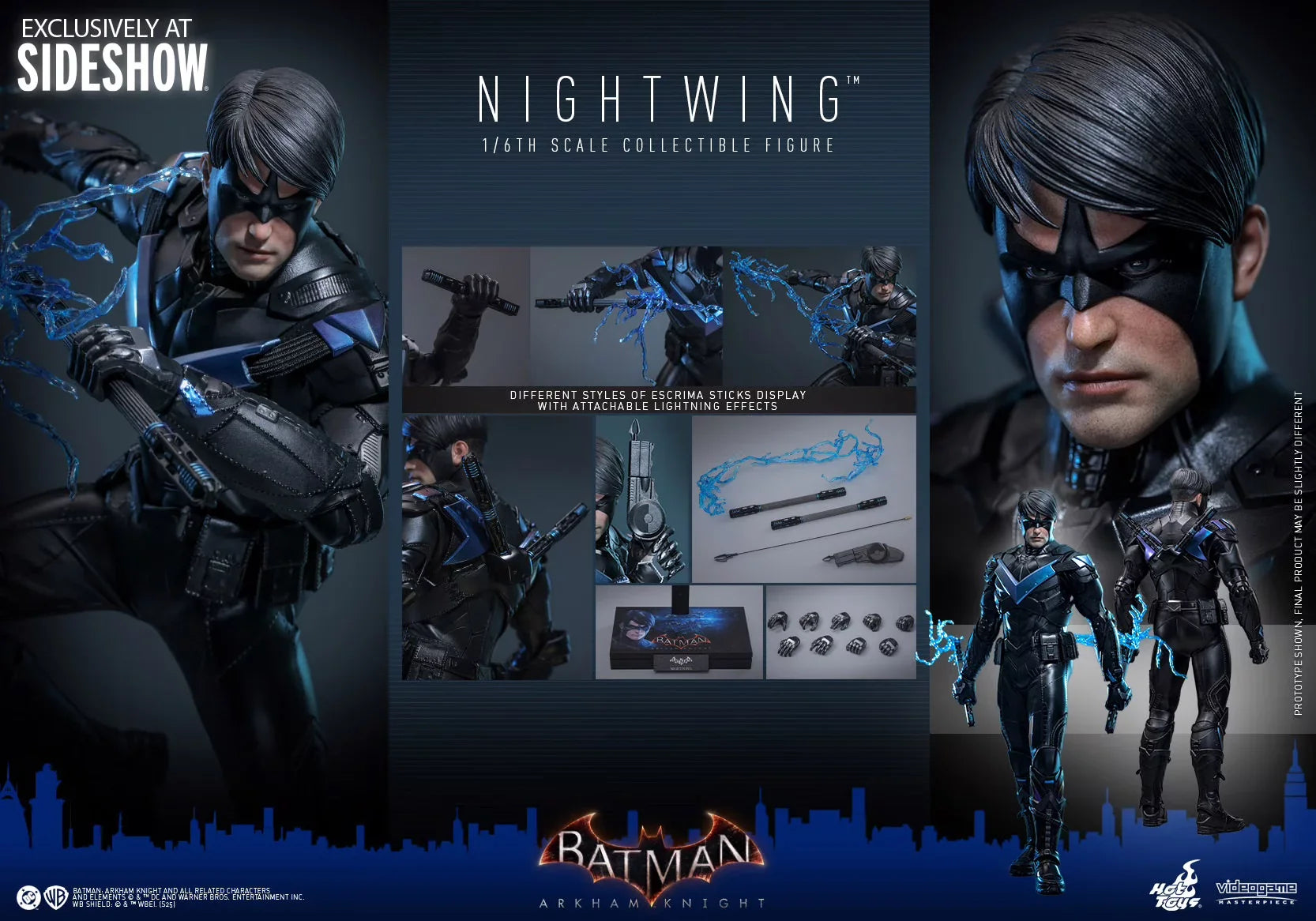Hot Toys Nightwing Hot Toys Batman: Arkham Knight VGM78 1/6th scale Collectible Figure